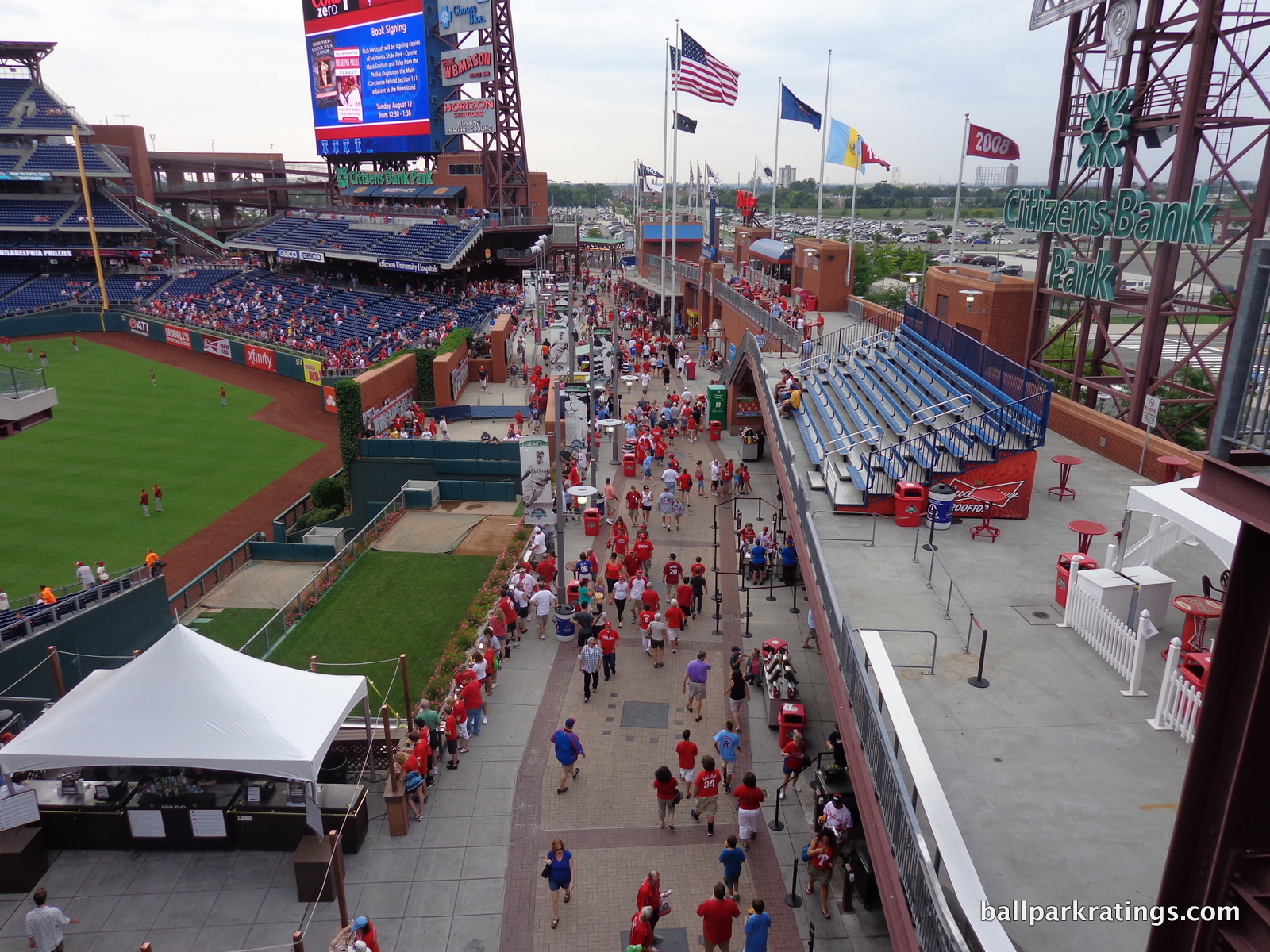 Citizens Bank Park Review Ballpark Ratings