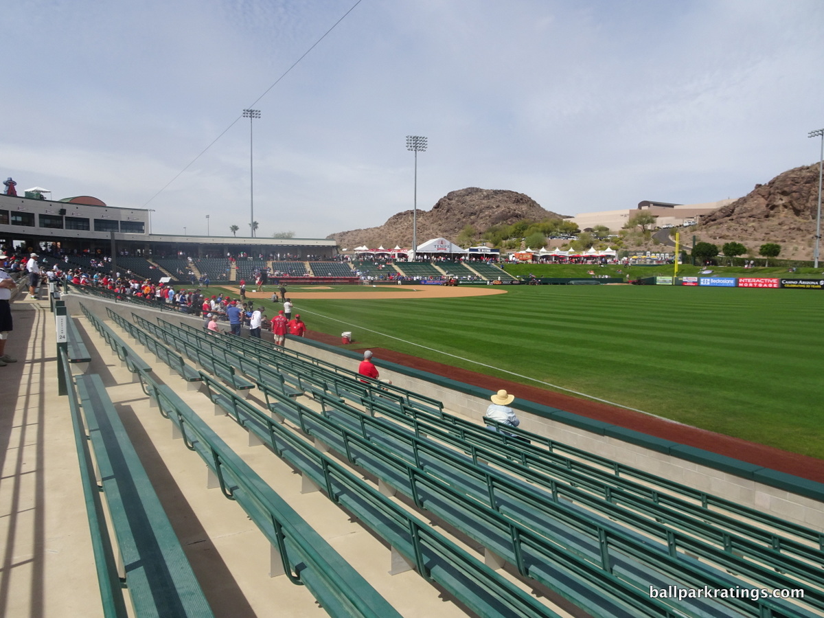 Tempe Diablo Stadium review Ballpark Ratings