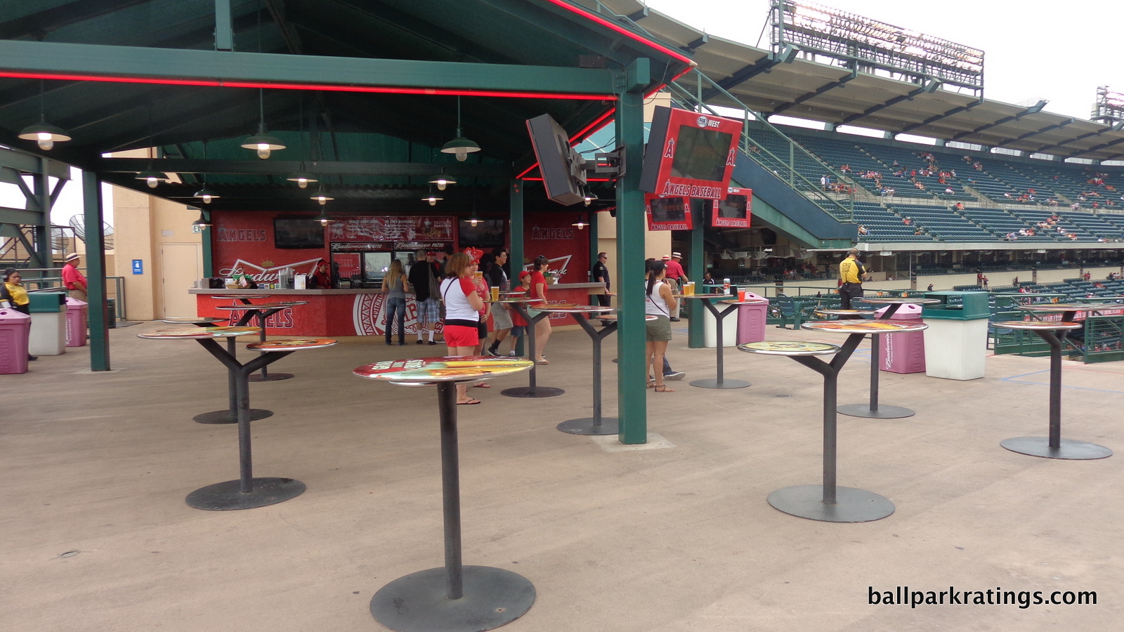 Angel Stadium of Anaheim review Ballpark Ratings