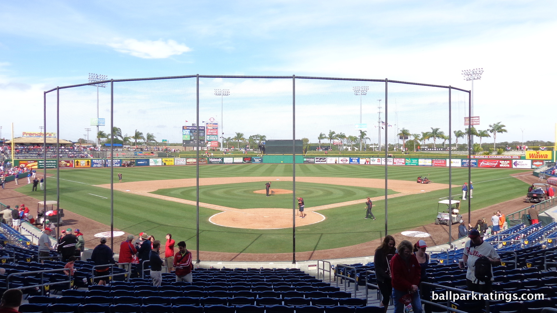 Spectrum Field Clearwater Fl Seating Chart